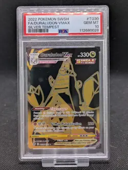 Duraludon VMAX TG30 PSA 10 Pokemon TCG Sword & Shield Silver Tempest Graded Card - Image 1