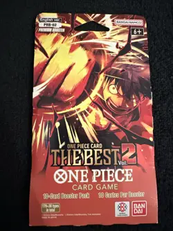 🔥 One Piece TCG The Best Vol 2 Premium Booster Pack PRB-02 Eng Ver w/10 Cards🔥 - Image 1