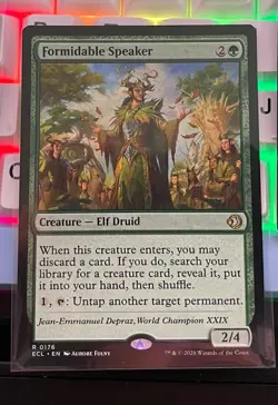 Formidable Speaker Lorwyn Eclipsed Non-Foil NM 176 MTG Magic the Gathering TCG - Image 1