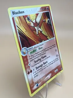 Blaziken Holo Rare 1/106 Pokemon TCG EX Emerald 2005 LP/MP - Image 4