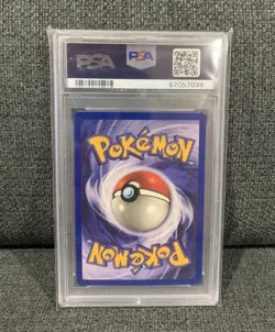Meowth 1st Edition Pokemon Jungle 56/64 PSA 7 - Image 2
