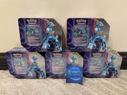 Pokemon TCG Paradox Destinies Iron Crown Ex Tin Lot Of 5 - Image 2
