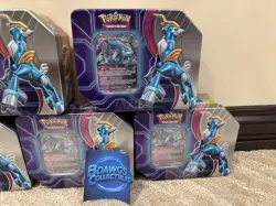 Pokemon TCG Paradox Destinies Iron Crown Ex Tin Lot Of 5 - Image 3