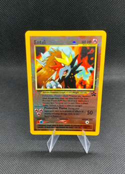 Pokemon Entei #34 Black Star Promo *Reverse Holo* Mint - Image 1