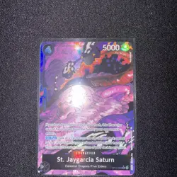 St. Jaygarcia Saturn OP13-083 Alt Art - One Piece TCG - English - NM+ - Image 1