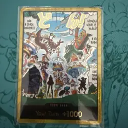 OP14 Don!! Egghead Crisis - Gold - One Piece TCG - ENGLISH - Image 1