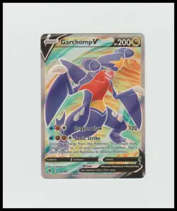 SWSH10: Astral Radiance #178/189 Garchomp V (Full Art) Holo NM Pokemon Card - Image 1