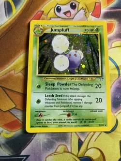 HOLO Neo Genesis Jumpluff! 7/111 Pokemon 2000 Rare Pokemon Card! WotC NM - Image 1