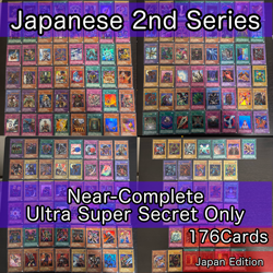 Yu-Gi-Oh! Japanese 2nd Series Near Complete ultra super secret Card Bulk fym0-18 - Image 1