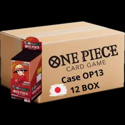 CASE One Piece Card Game OP-13 Carrying on his Will Box X12 JAP nuovo SEALED - Image 1