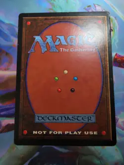 6x9 MTG Black Lotus Oversized 1996 Scrye Promo In Nice Shape! - Image 3