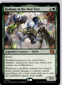 Kodama of the West Tree (Anime) Foundations Jumpstart Regular NM M 0078 - Image 1