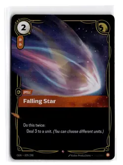 Riftbound League of Legends Origins #029/298 Falling Star - Image 1