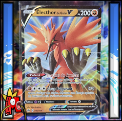 Pokemon : Electhor de Galar V 080/198 - E&B Regne de Glace - Ultra Rare - NEUF - Image 1