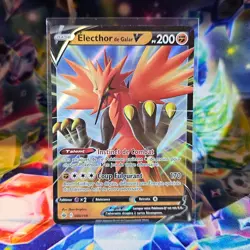 Pokemon : Electhor de Galar V 080/198 - E&B Regne de Glace - Ultra Rare - NEUF - Image 2