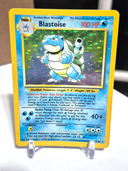 Pokemon Base Set Blastoise 2/102 Holo Rare Unlimited 1999 NM+ - Image 1