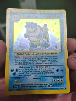 Pokemon Base Set Blastoise 2/102 Holo Rare Unlimited 1999 NM+ - Image 3