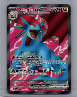 Salamence ex 177/159 - Pokemon TCG Journey Together Ultra Rare NM - Image 1