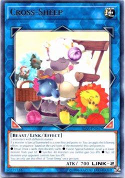 Cross-Sheep Rare - IGAS-EN047 - Rare - Yugioh - Image 1