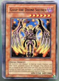 Yu-GI-OH Gaap the Divine soldier Rare englisch ANPR-EN096 der gottliche Soldat - Image 1