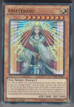 YU-GI-OH Amaterasu Super Rare deutsch TDIL-DE035 NEU - Image 1