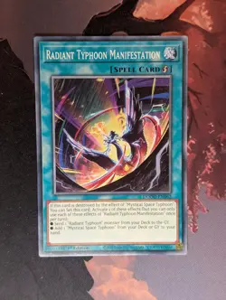 Radiant Typhoon Manifestation - DOOD-EN062 - 1st Edition - Common - Image 1