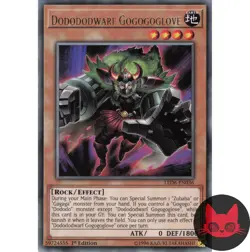 Yugioh Dodododwarf Gogogoglove LED6-EM035 Rare 1st Edition NM - Image 1