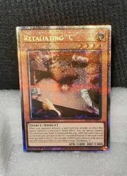 Yu-Gi-Oh! Retaliating "C" *STARLIGHT RARE* MP25-EN027 1st Edition NM/M - Image 1