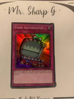 TOON-AKTENKOFFER - 1. AUFLAGE DRL2-DE029 DEUTSCH Yu-Gi-Oh! CARD SUPER RARE HOLO - Image 2