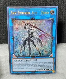 Yu-Gi-Oh! Sky Striker Ace = Zero *SECRET RARE* DUAD-EN049 1st Edition NM/M - Image 1