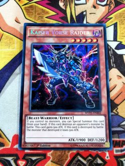 Kaiser Vorse Raider mvp1-ens02 1st Edition (NM) Secret Rare Yu-Gi-Oh! - Image 1