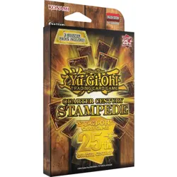 Quarter Century Stampede Collection Yu-Gi-Oh TCG 3 Booster Pack Tuck box Yugioh - Image 2