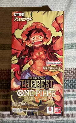 One Piece TCG - The Best PRB-01 - Japanese Booster Box - Brand NEW & SEALED - Image 1