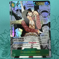 One Piece TCG Op14-119 Manga Dracule Mihawk - Image 1
