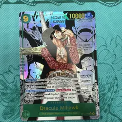 One Piece TCG Op14-119 Manga Dracule Mihawk - Image 2