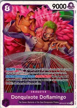 One Piece | Royal Blood | Donquixote Doflamingo | SR | OP10-071 | NM - Image 1