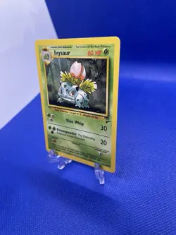 Pokemon Card Base Set 2 Ivysaur 44/130 LP-NM Vintage Never Played With 🍃 - Image 3