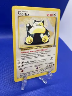 Snorlax 27/64 Jungle Non-Holo Rare Pokemon Card WOTC Vintage Near Mint - Image 2