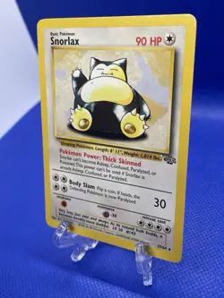 Snorlax 27/64 Jungle Non-Holo Rare Pokemon Card WOTC Vintage Near Mint - Image 3
