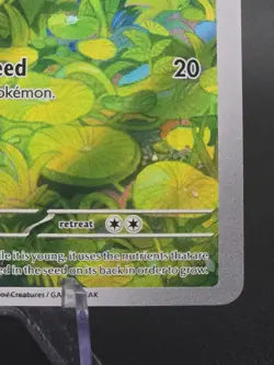 Pokemon TCG Card Bulbasaur 166/165 S&V 151 Illustration Rare *English* - OC - Image 2