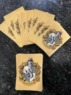 Dragon Shield Hufflepuff Harry Potter Brushed Art Card Sleeves 124 Ct - Image 1