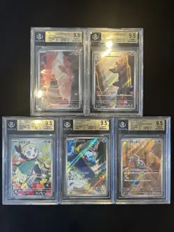 BGS 9.5 Pokemon Card 151 Japanese Ar Art Rare 5Card Set Bulk - Image 1