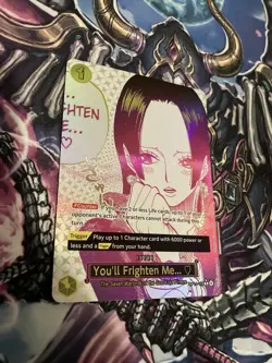 One Piece Card Game You’ll Frighten Me Alternate Art Card OP14-118 NM English - Image 1