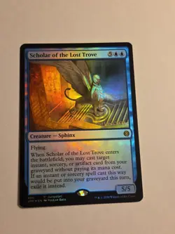 Scholar of the Lost Trove FOIL X1 PROMO Jumpstart Stamped - Image 1