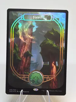 Forest (Full Art) FOIL X1 UND MTG Unsanctioned 096 - Image 1