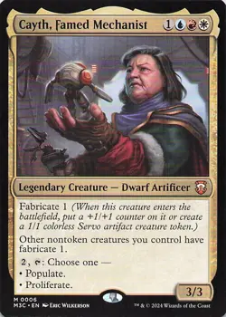 Cayth, Famed Mechanist Commander: Modern Horizons 3 Regular - Image 1