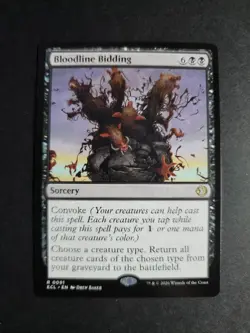 Bloodline Bidding Rare MTG Lorwyn Eclipsed - Image 1