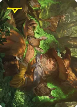 MTG LotR Art Series - Asceticism (72/81) (Stamped) - Image 1