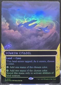 Sunken Citadel #41 Edge of Eternities Borderless Foil Rare - Image 1