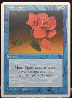 Mana Short - Core Set 4th Edition Regular Rare NM/M - Image 1
